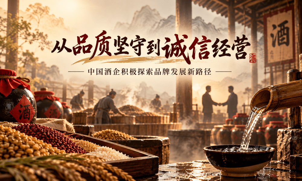 从品质坚守到诚信经营，中国酒企积极探索品牌发展新路径