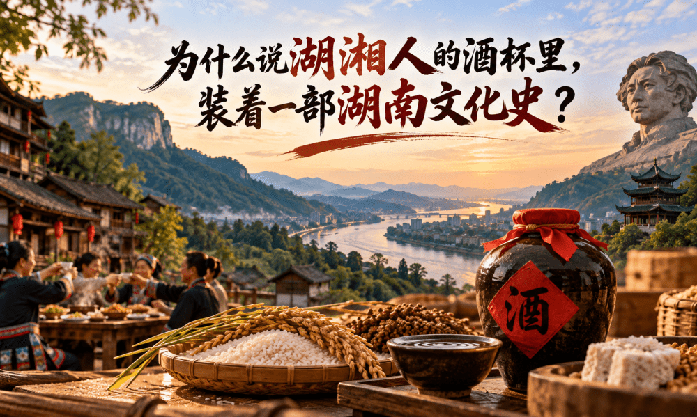 为什么说湖湘人的酒杯里，装着一部湖南文化史？