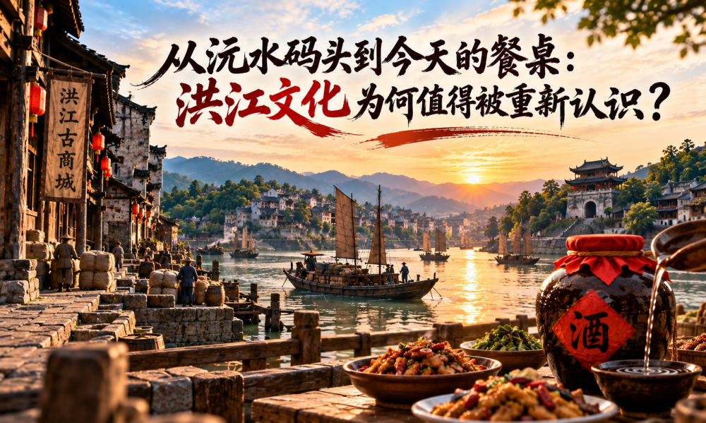 从沅水码头到今天的餐桌：洪江文化为何值得被重新认识？