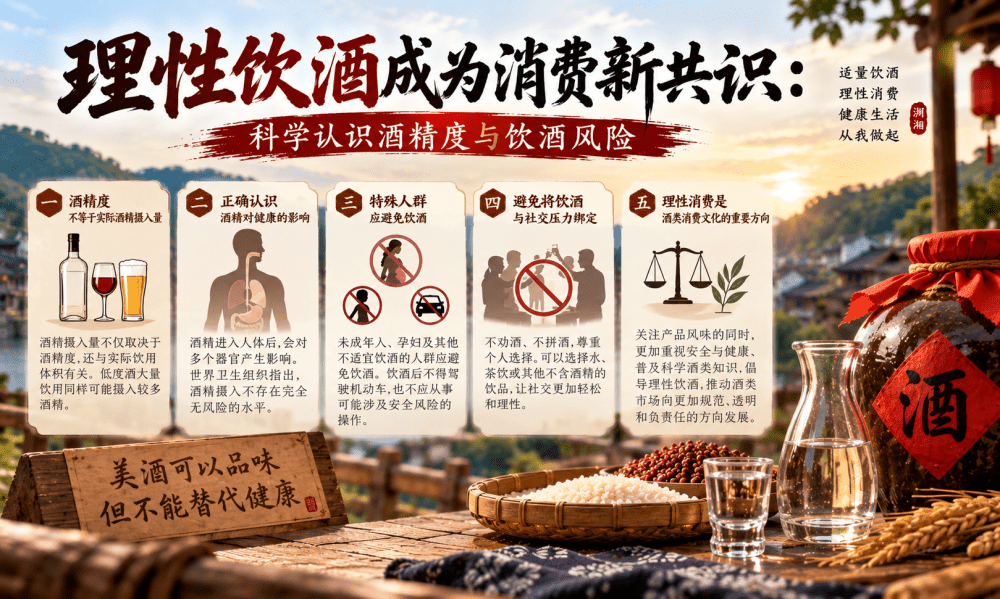 理性饮酒成为消费新共识：科学认识酒精度与饮酒风险